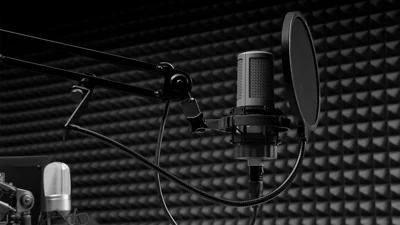 Audio recording studio